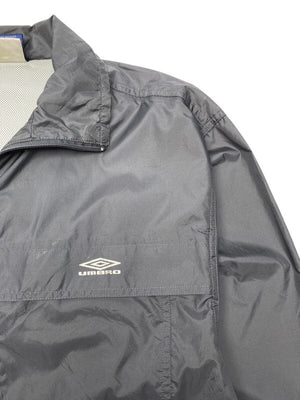 Black Umbro Windbreaker Men's Medium Northern Pole Vintage Wholesale 
