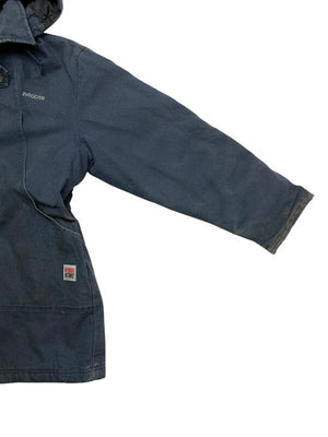 Black Work King Workwear Jacket Men's Large Northern Pole Vintage Wholesale 