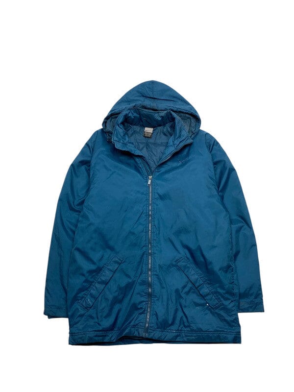 Blue 00s Nike Puffer Jacket Men's Small Northern Pole Vintage Wholesale 