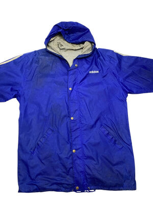 Blue Adidas Raincoat Men's XL Northern Pole Vintage Wholesale 