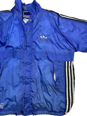 Blue Adidas Windbreaker Men's XL Northern Pole Vintage Wholesale 