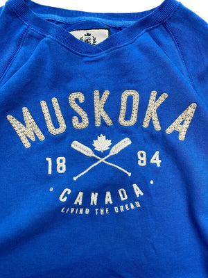 Blue Campuscrew Sweatshirt Men's XXL Northern Pole Vintage Wholesale 