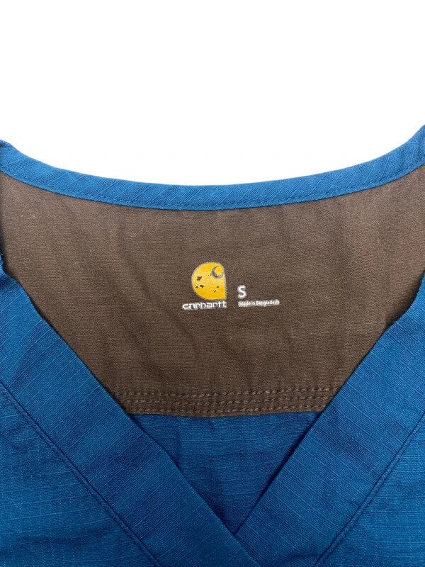 Blue Carhartt Shirt Men's Small Northern Pole Vintage Wholesale 