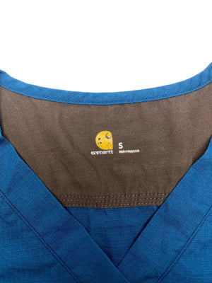 Blue Carhartt Shirt Men's Small Northern Pole Vintage Wholesale 