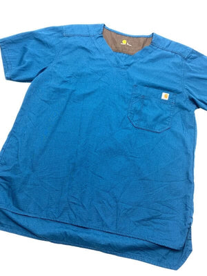 Blue Carhartt Shirt Men's Small Northern Pole Vintage Wholesale 