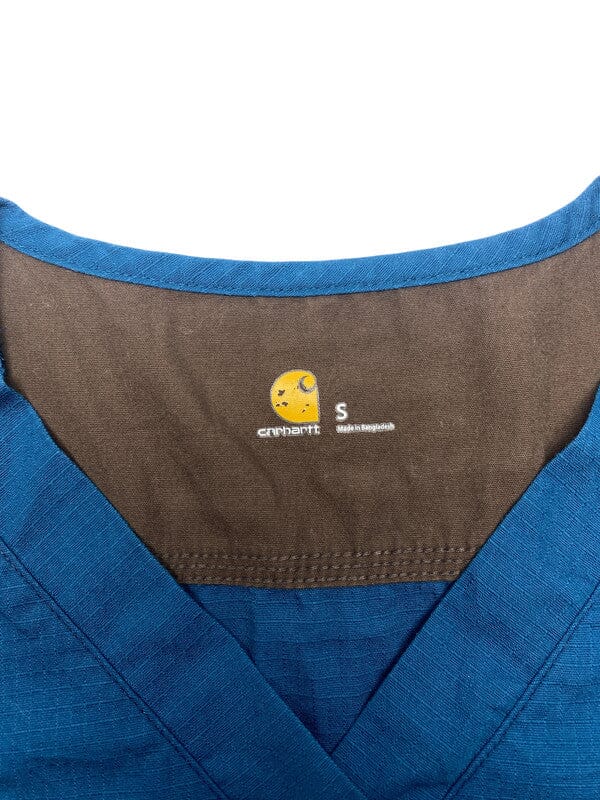 Blue Carhartt Shirt Men's Small Northern Pole Vintage Wholesale 