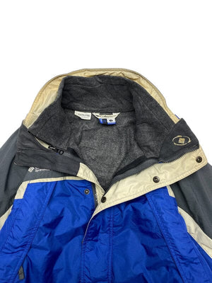 Blue Columbia 3-in-1 Jacket Men's Medium Northern Pole Vintage Wholesale 