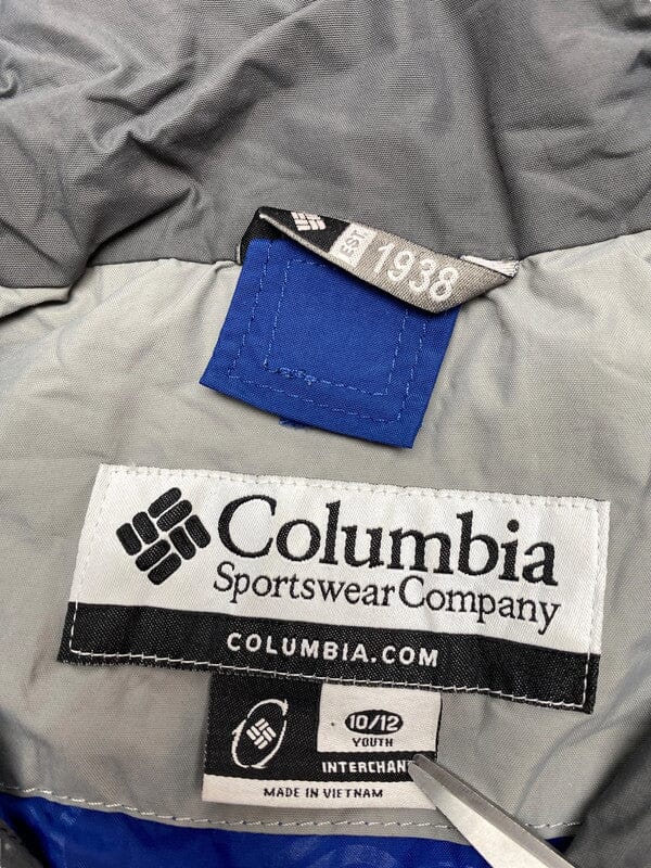 Blue Columbia Bugaboo Windbreaker Men's XS Northern Pole Vintage Wholesale 