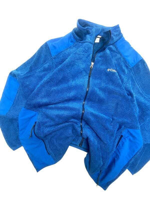 Blue Columbia Fleece Jacket Men's XL Northern Pole Vintage Wholesale 