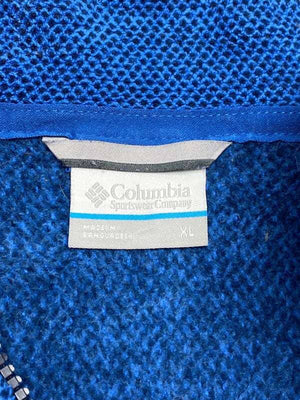 Blue Columbia Fleece Jacket Men's XL Northern Pole Vintage Wholesale 