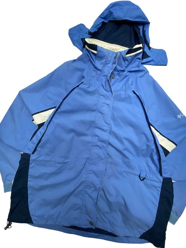 Blue Columbia Raincoat Women's Large Northern Pole Vintage Wholesale 
