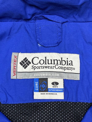 Blue Columbia Ski Jacket Men's Large Northern Pole Vintage Wholesale 