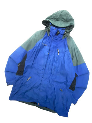 Blue Columbia Ski Jacket Men's Large Northern Pole Vintage Wholesale 