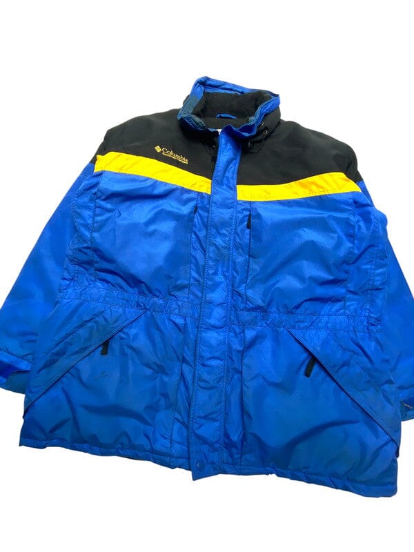 Blue Columbia Ski Jacket Men's XL Northern Pole Vintage Wholesale 