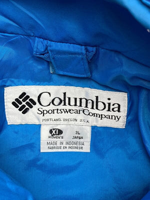 Blue Columbia Ski Jacket Women's XL Northern Pole Vintage Wholesale 