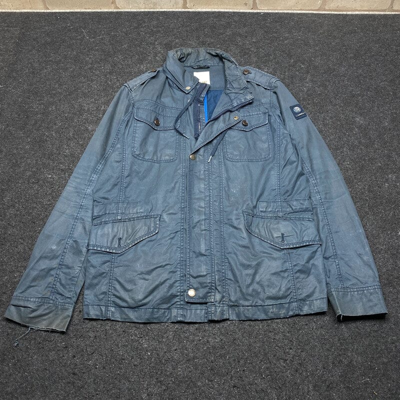Blue Diesel Work Jacket Men's Large Northern Pole Vintage Wholesale 