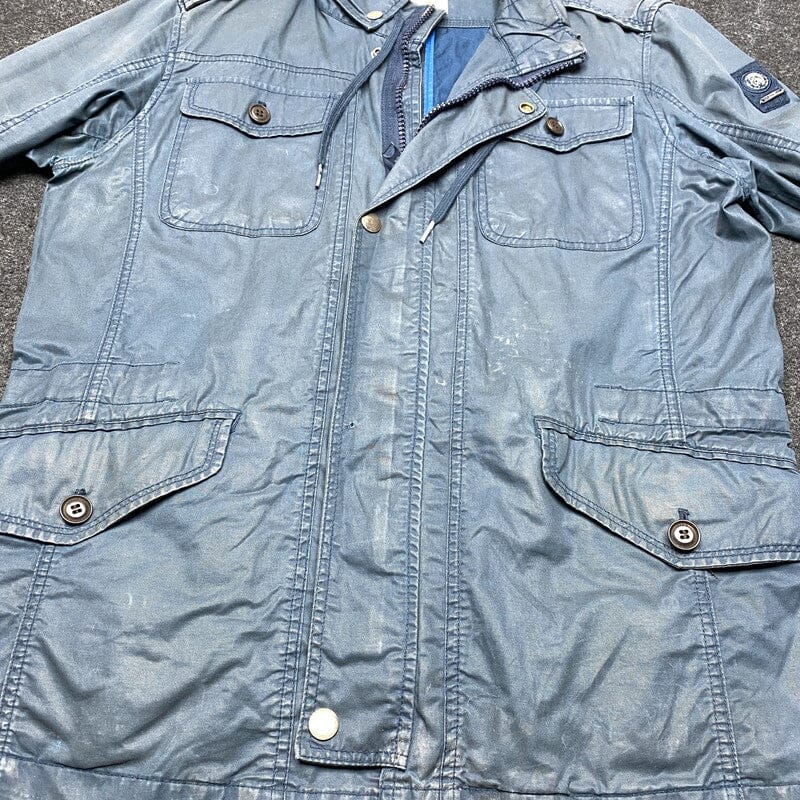 Blue Diesel Work Jacket Men's Large Northern Pole Vintage Wholesale 