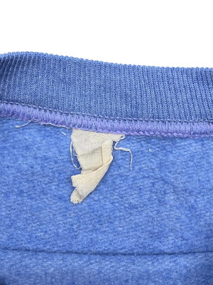 Blue Embroidery Sweatshirt Men's Large Northern Pole Vintage Wholesale 