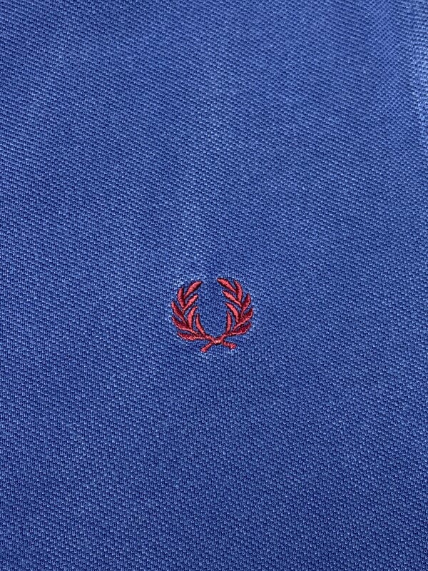 Blue Fred Perry Chest Logo Polo-shirt Women's XL Northern Pole Vintage Wholesale 