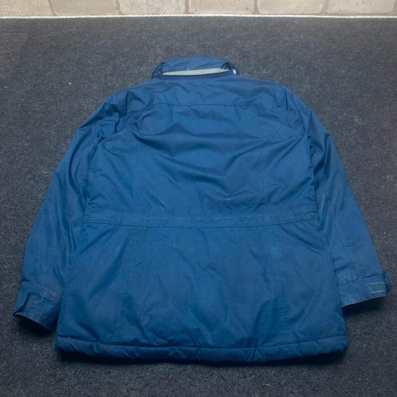 Blue L.L. Bean Parka Jacket Men's Small Northern Pole Vintage Wholesale 