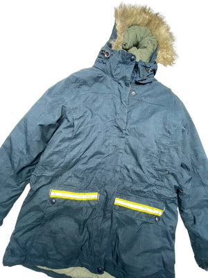 Blue L.L. Bean Parka Men's Medium Northern Pole Vintage Wholesale 