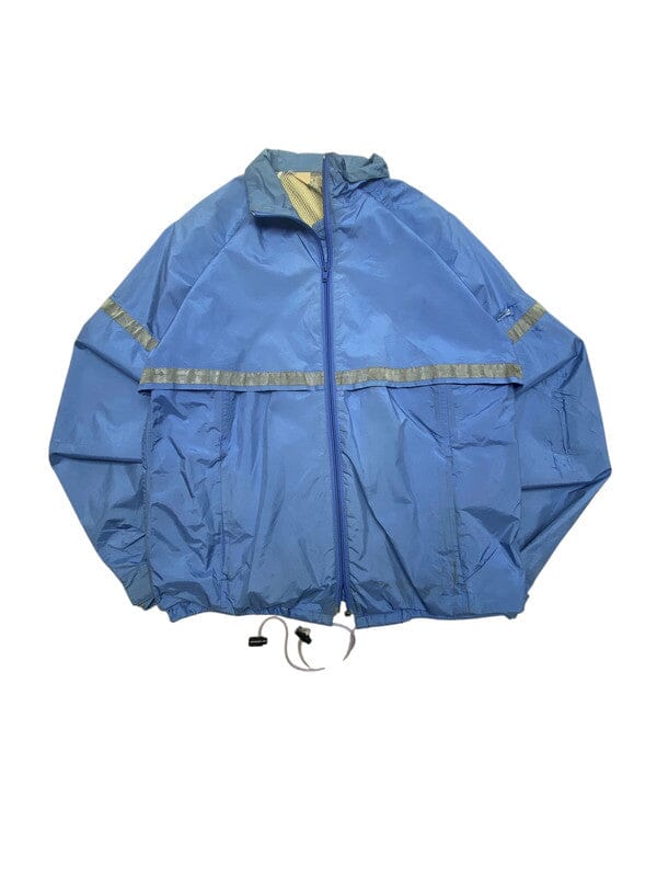 Blue L.L. Bean Windbreaker Women's Medium Northern Pole Vintage Wholesale 