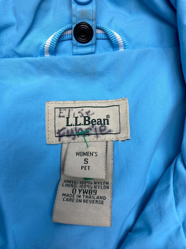 Blue L.L.Bean Raincoat Women's Small Northern Pole Vintage Wholesale 