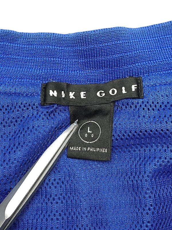 Blue Nike Golf V-neck Jersey Men's Large Northern Pole Vintage Wholesale 