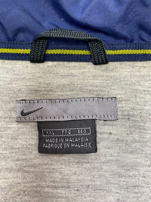 Blue Nike Windbreaker Men's XXL Northern Pole Vintage Wholesale 