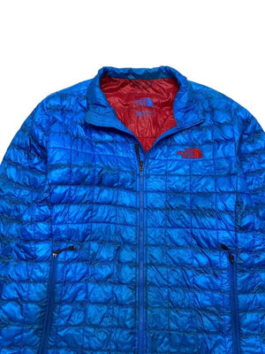 Blue North Face Jacket Men's Medium Northern Pole Vintage Wholesale 