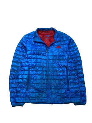 Blue North Face Jacket Men's Medium Northern Pole Vintage Wholesale 