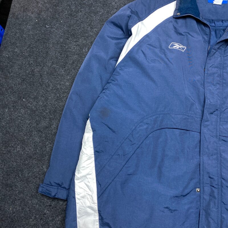 Blue Reebok x NFL Windbreaker Men's XXL Northern Pole Vintage Wholesale 