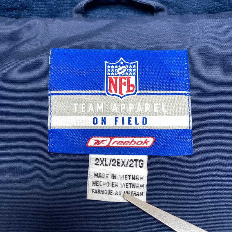 Blue Reebok x NFL Windbreaker Men's XXL Northern Pole Vintage Wholesale 