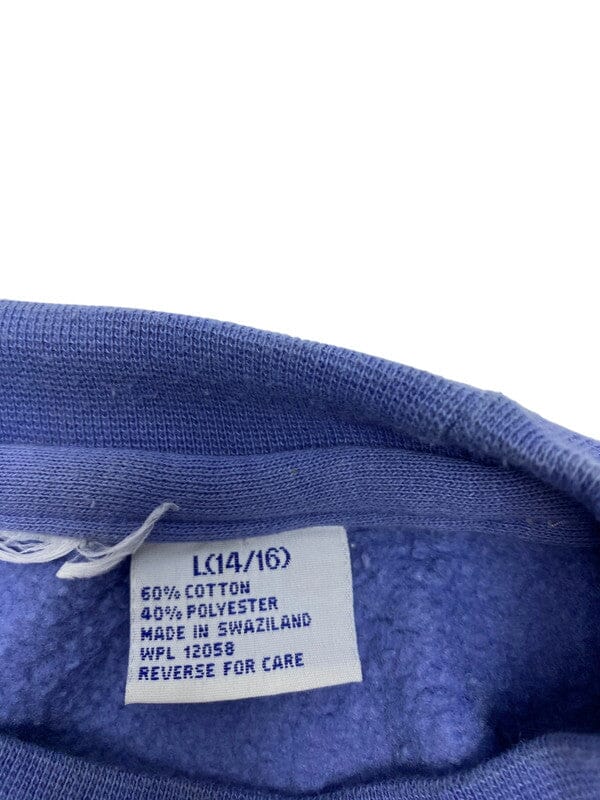 Blue Russell Sweatshirt Women's Large Northern Pole Vintage Wholesale 