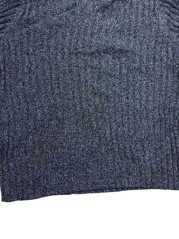 Blue Structure Crew-neck Knitwear Jumper Men's Medium Northern Pole Vintage Wholesale 