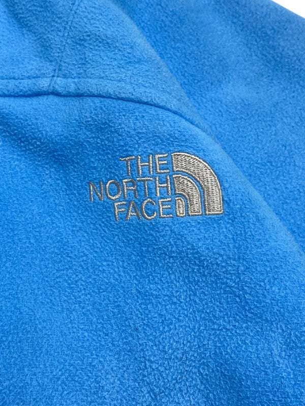 Blue The North Face Fleece Jacket Men's Small Northern Pole Vintage Wholesale 