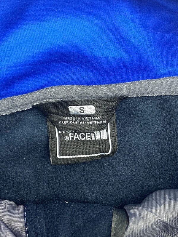 Blue The North Face Fleece Jacket Men's Small Northern Pole Vintage Wholesale 