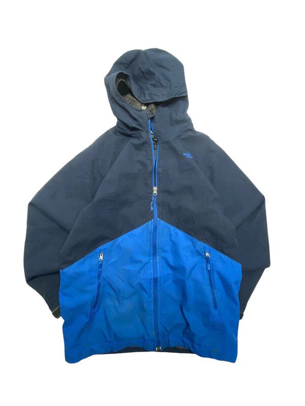 Blue The North Face Raincoat Youth's Large Northern Pole Vintage Wholesale 