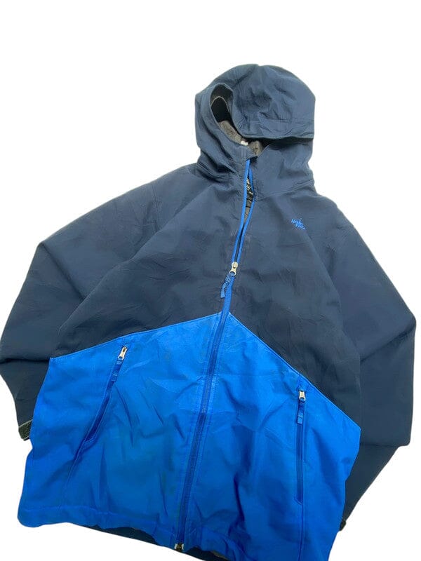Blue The North Face Raincoat Youth's Large Northern Pole Vintage Wholesale 