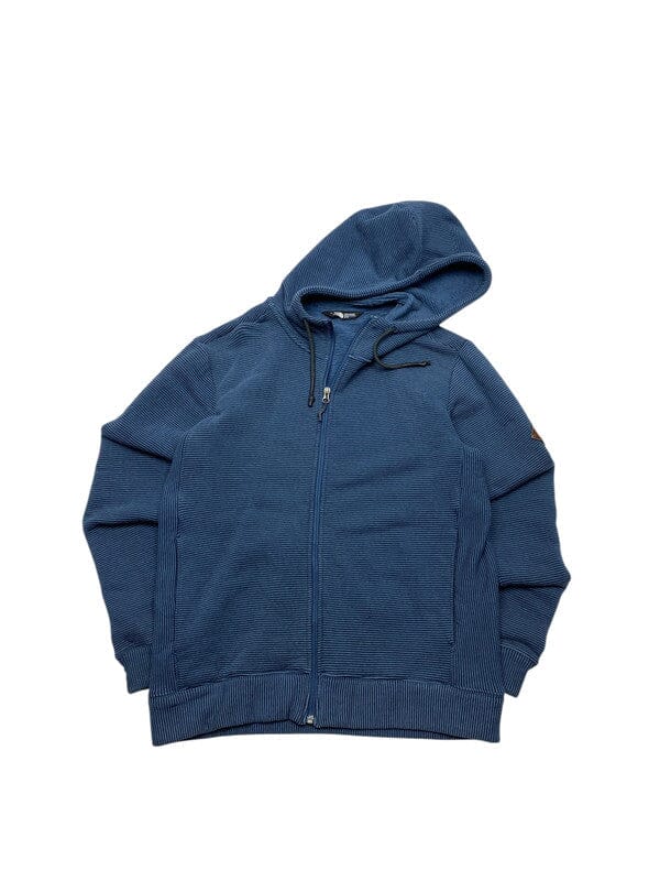 Blue The North Face Zip-through Hoodie Men's Medium Northern Pole Vintage Wholesale 