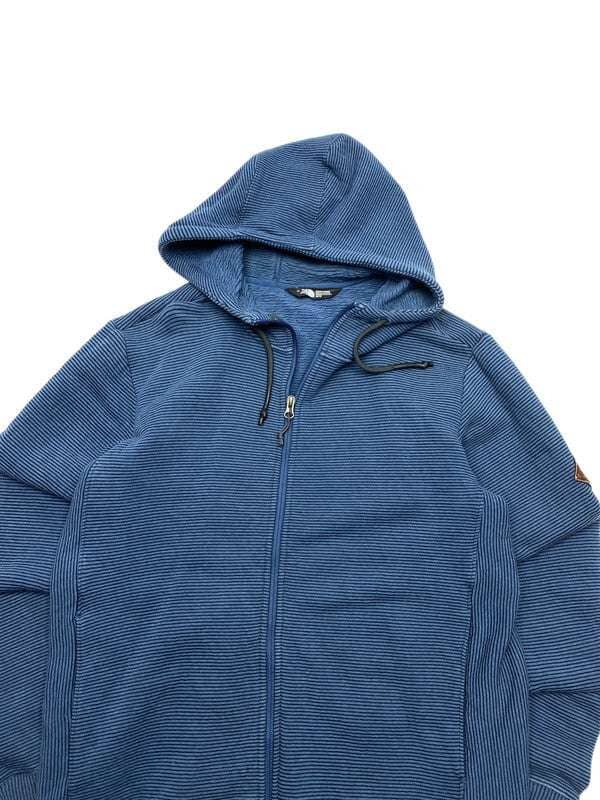 Blue The North Face Zip-through Hoodie Men's Medium Northern Pole Vintage Wholesale 