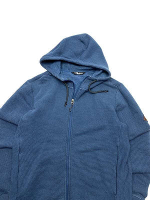 Blue The North Face Zip-through Hoodie Men's Medium Northern Pole Vintage Wholesale 