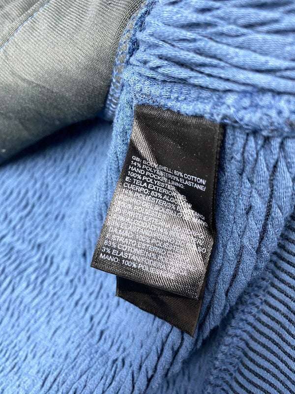 Blue The North Face Zip-through Hoodie Men's Medium Northern Pole Vintage Wholesale 