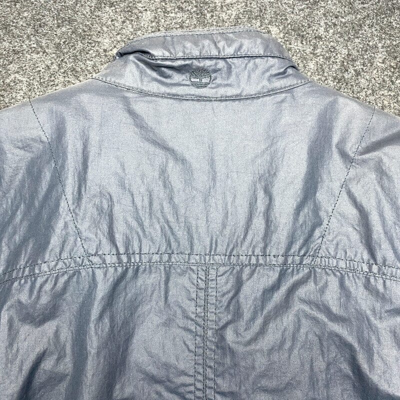 Blue Timberland Puffer Jacket Men's Small Northern Pole Vintage Wholesale 