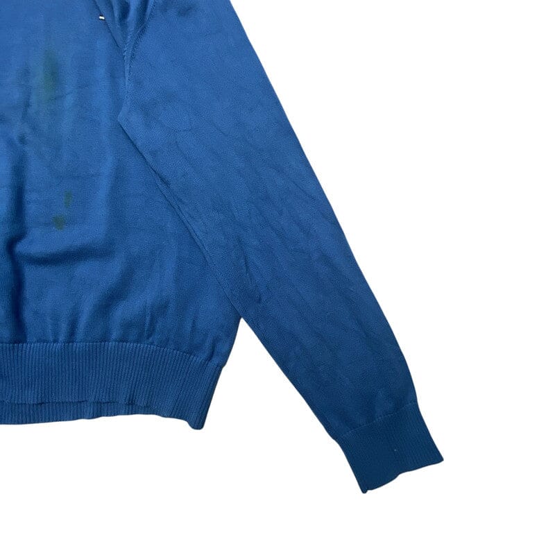 Blue Tommy Hilfiger Jumper Men's Large Northern Pole Vintage Wholesale 