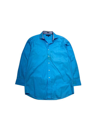 Blue Tommy Hilfiger Shirt Men's Small Northern Pole Vintage Wholesale 