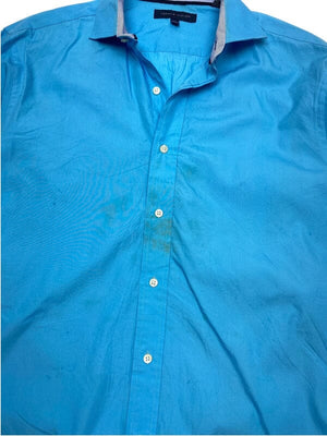 Blue Tommy Hilfiger Shirt Men's Small Northern Pole Vintage Wholesale 