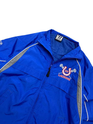 Blue Windbreaker Men's Medium Northern Pole Vintage Wholesale 