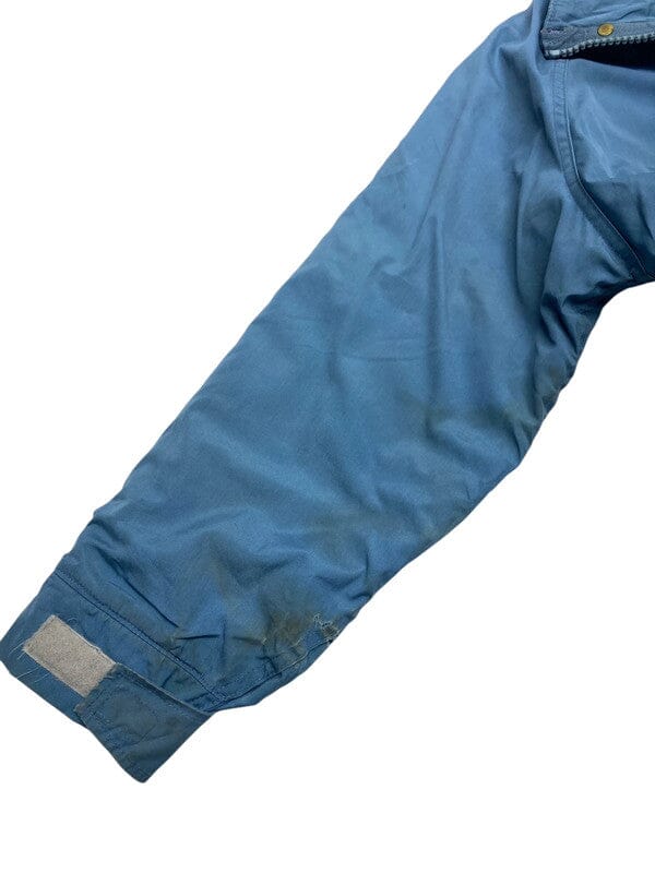 Blue Woolrich Long Coat Women's Large Northern Pole Vintage Wholesale 