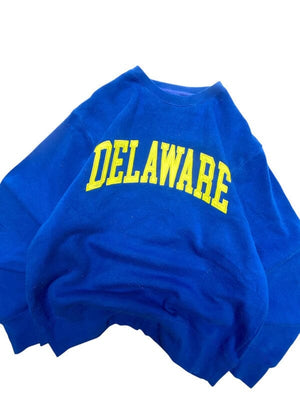 Blue zootatz badge sweatshirt men's medium Northern Pole Vintage Wholesale 